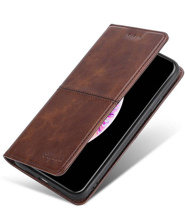 TPU + PU Leather Phone Cover Case for Samsung A71 - Libiyi