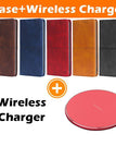 dark brown / S21 Ultra 5G / Case+Wireless Charger