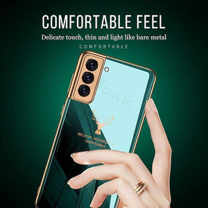 Luxury Plating Tempered Glass Case For Samsung - Libiyi