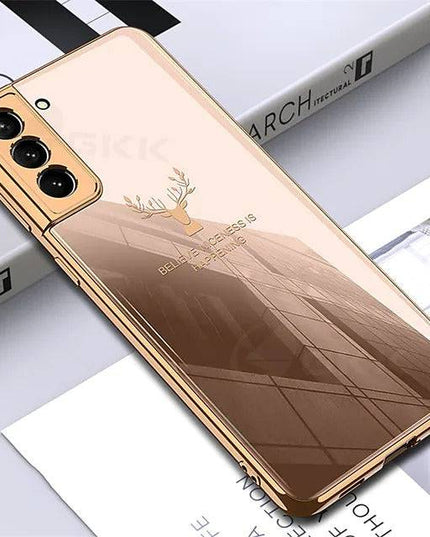 Luxury Plating Tempered Glass Case For Samsung - Libiyi