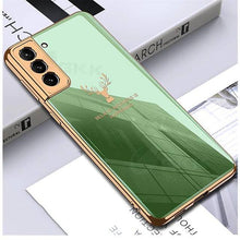 Load image into Gallery viewer, Luxury Plating Tempered Glass Case For Samsung - Libiyi