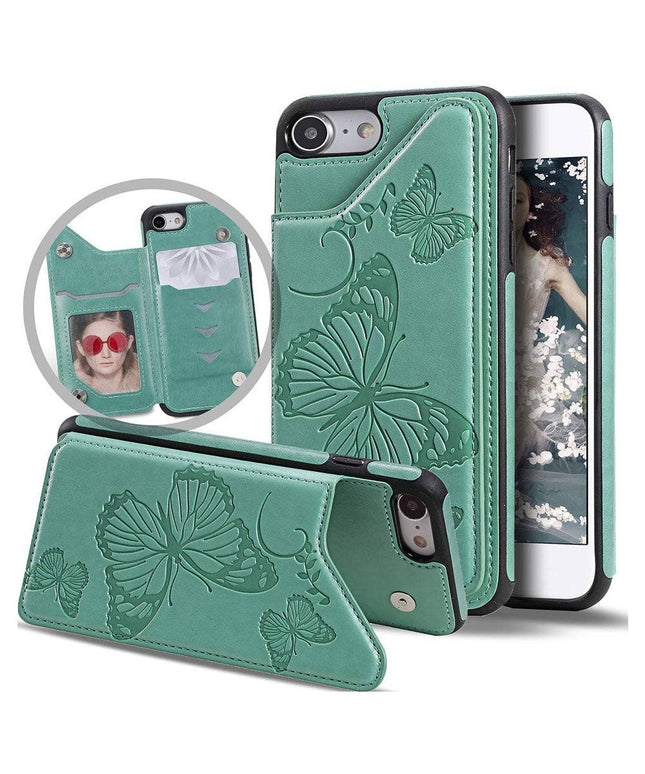 New Luxury Embossing Wallet Cover For iPhone SE2020&7/8-Fast Delivery - Libiyi