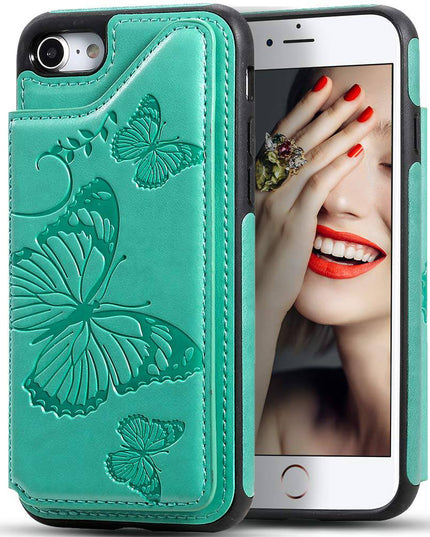 New Luxury Embossing Wallet Cover For iPhone SE2020&7/8-Fast Delivery - Libiyi