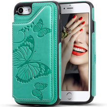 Cargar imagen en el visor de la galería, New Luxury Embossing Wallet Cover For iPhone SE2020&amp;7/8-Fast Delivery - Libiyi