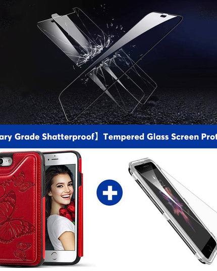 New Luxury Embossing Wallet Cover For iPhone SE2020&7/8-Fast Delivery - Libiyi