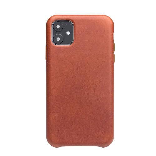 Genuine Leather Silm Back Cover for iPhone - Libiyi