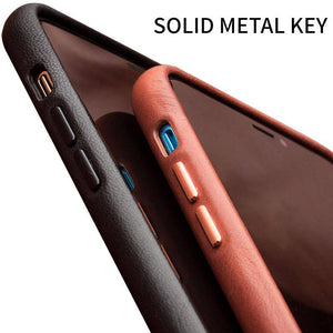 Genuine Leather Silm Back Cover for iPhone - Libiyi