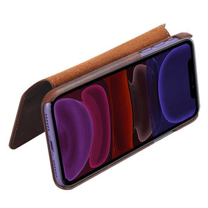 Luxury Genuine Leather Flip Case For Iphone - Libiyi