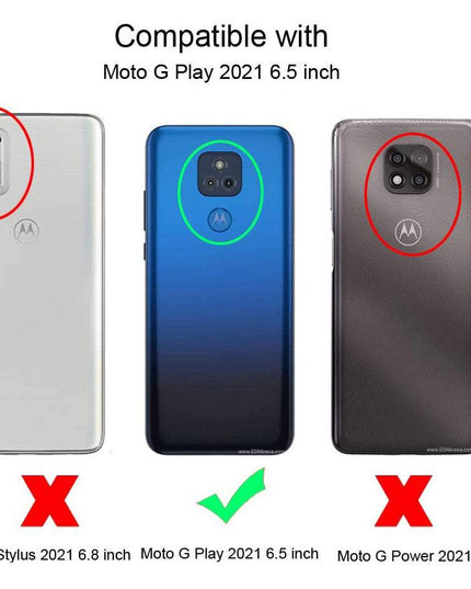 Armor Tactical Protective Case For Moto G play(2021) With Screen Protector - Libiyi