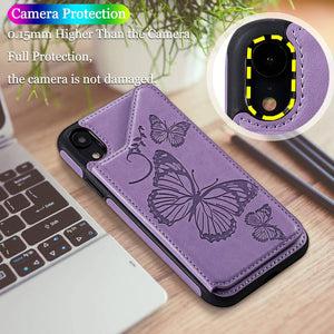 New Luxury Embossing Wallet Cover For iPhone XR-Fast Delivery - Libiyi