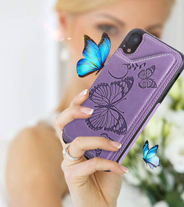 New Luxury Embossing Wallet Cover For iPhone Xs Max-Fast Delivery - Libiyi