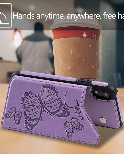 New Luxury Embossing Wallet Cover For iPhone Xs Max-Fast Delivery - Libiyi