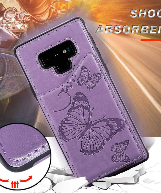 New Luxury Embossing Wallet Cover For SAMSUNG Note 9-Fast Delivery - Libiyi