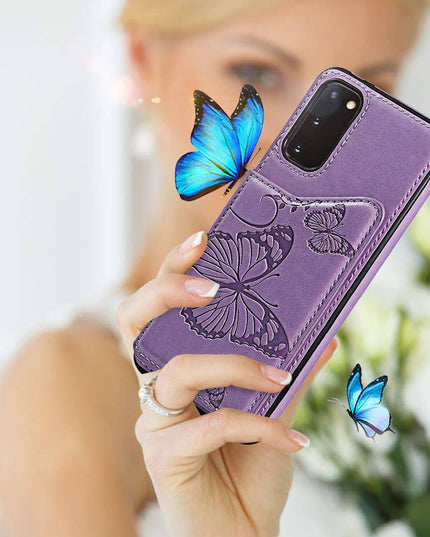 New Luxury Embossing Wallet Cover For SAMSUNG S20-Fast Delivery - Libiyi