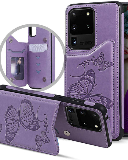 New Luxury Embossing Wallet Cover For SAMSUNG S20 Ultra-Fast Delivery - Libiyi