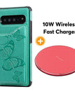 Green / Samsung S10 5G / With Wireless Charger