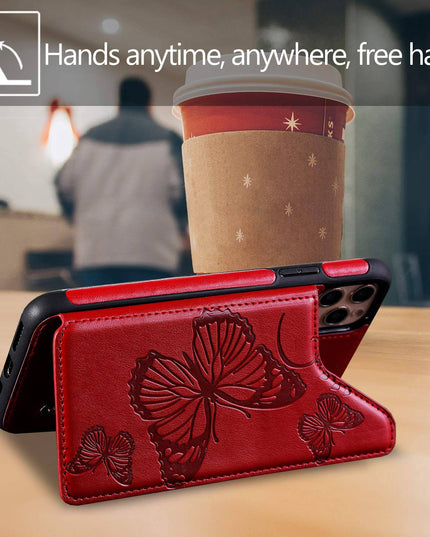 New Luxury Embossing Wallet Cover For iPhone 11-Fast Delivery - Libiyi