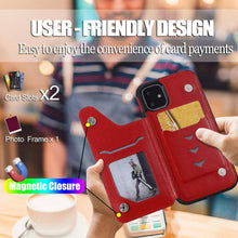 Cargar imagen en el visor de la galería, New Luxury Embossing Wallet Cover For iPhone 11-Fast Delivery - Libiyi