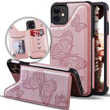 Load image into Gallery viewer, New Luxury Embossing Wallet Cover For iPhone 11-Fast Delivery - Libiyi
