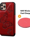 Red / For iPhone 11Pro / With Wireless Charger
