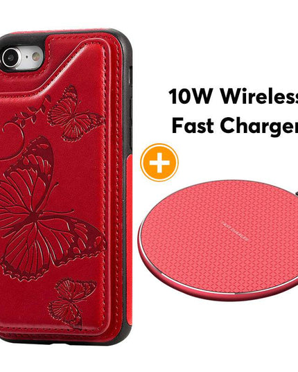 New Luxury Embossing Wallet Cover For iPhone 6/6S-Fast Delivery - Libiyi