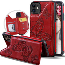 Cargar imagen en el visor de la galería, New Luxury Embossing Wallet Cover For iPhone 12 Mini-Fast Delivery - Libiyi