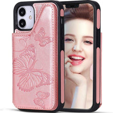 Load image into Gallery viewer, New Luxury Embossing Wallet Cover For iPhone 12 Mini-Fast Delivery - Libiyi