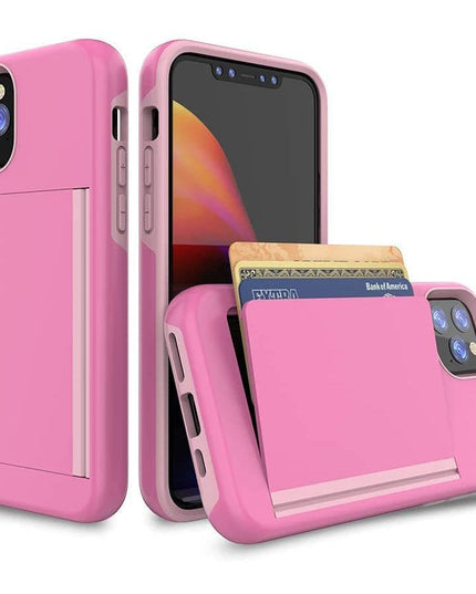 Armor Protective Card Holder Case for iPhone - Libiyi