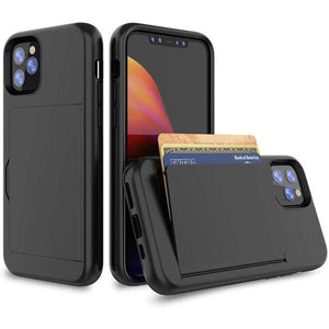 Armor Protective Card Holder Case for iPhone - Libiyi