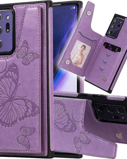 New Luxury Embossing Wallet Cover For SAMSUNG Note 20 Ultra-Fast Delivery - Libiyi