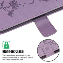 Cargar imagen en el visor de la galería, Imprint Butterfly Flower Leather Mobile Phone Case for Samsung - Libiyi