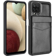 Cargar imagen en el visor de la galería, Dual Layer Lightweight Leather Wallet Case for Samsung Galaxy A12 - Libiyi