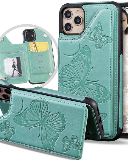 New Luxury Embossing Wallet Cover For iPhone 11Pro Max-Fast Delivery - Libiyi