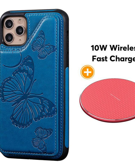New Luxury Embossing Wallet Cover For iPhone 11Pro Max-Fast Delivery - Libiyi