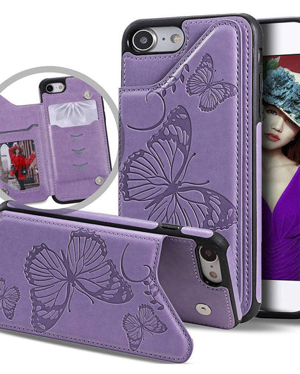 New Luxury Embossing Wallet Cover For iPhone 6 Plus/6s Plus-Fast Delivery - Libiyi