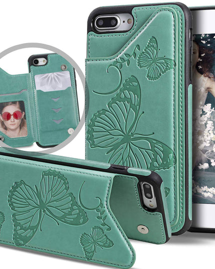 New Luxury Embossing Wallet Cover For iPhone 7Plus&8Plus-Fast Delivery - Libiyi