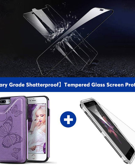 New Luxury Embossing Wallet Cover For iPhone 7Plus&8Plus-Fast Delivery - Libiyi