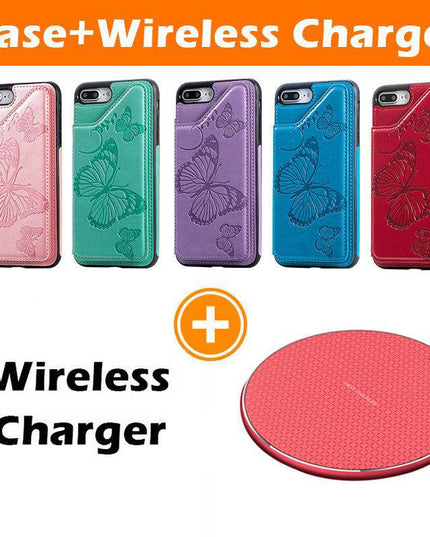 New Luxury Embossing Wallet Cover For iPhone 7Plus&8Plus-Fast Delivery - Libiyi