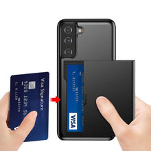 Carregar imagem no visualizador da galeria, Rigide Flashy Porte-cartes Case For Samsung Galaxy S21(5G) - Libiyi