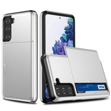 Cargar imagen en el visor de la galería, Rigide Flashy Porte-cartes Case For Samsung Galaxy S21(5G) - Libiyi