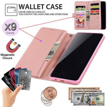 Carregar imagem no visualizador da galeria, Bling Wallet Case with Wrist Strap for iPhone 12 Series - Libiyi