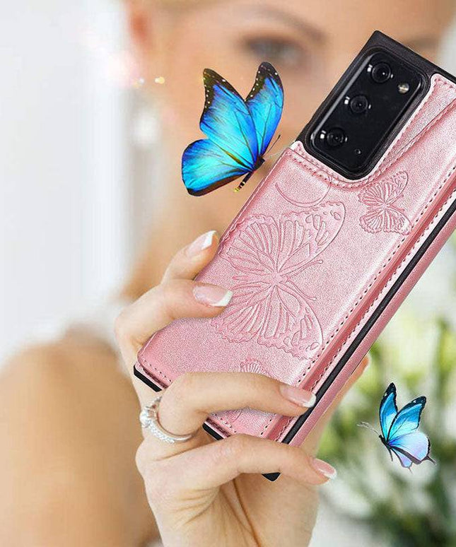 New Luxury Embossing Wallet Cover For SAMSUNG Note 20-Fast Delivery - Libiyi