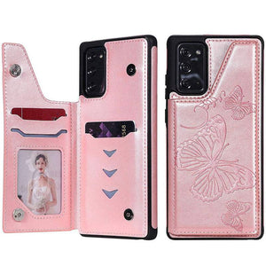 New Luxury Embossing Wallet Cover For SAMSUNG Note 20-Fast Delivery - Libiyi