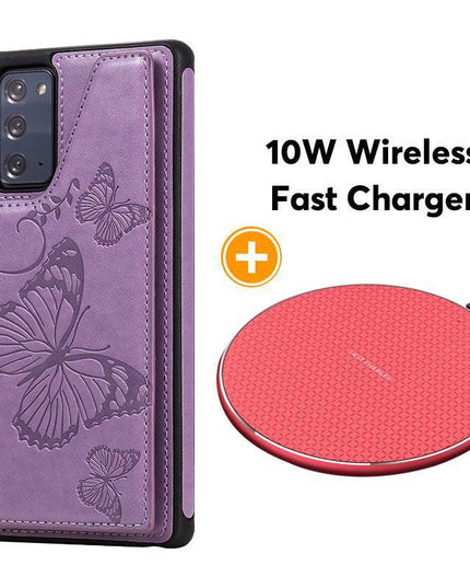 New Luxury Embossing Wallet Cover For SAMSUNG Note 20-Fast Delivery - Libiyi