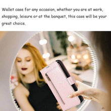 Cargar imagen en el visor de la galería, Detachable Flip Folio Zipper Purse Phone Case for Samsung Note 20 Series - Libiyi