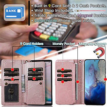 Cargar imagen en el visor de la galería, Detachable Flip Folio Zipper Purse Phone Case for Samsung Note Series - Libiyi