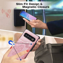 Carregar imagem no visualizador da galeria, New Luxury Embossing Wallet Cover For SAMSUNG S10 Plus - Libiyi