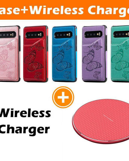 New Luxury Embossing Wallet Cover For SAMSUNG S10 Plus - Libiyi