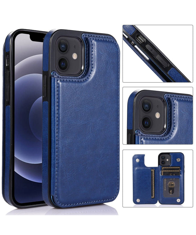 4 IN 1 Luxury Leather Case For iPhone - Libiyi