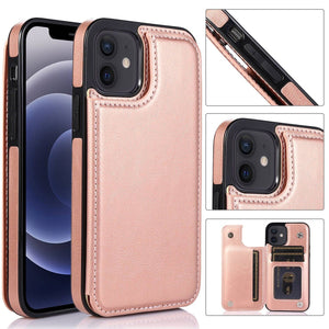 4 IN 1 Luxury Leather Case For iPhone - Libiyi